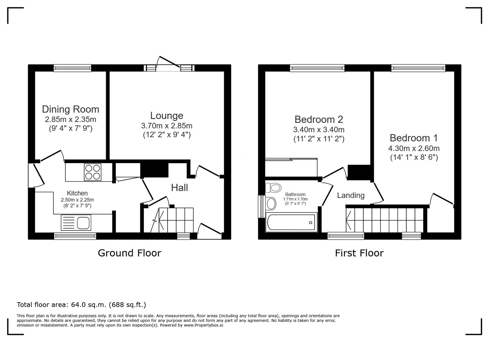 41, Bracken Bank, Ascot floorplan