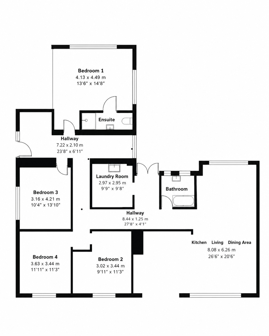 1, Dumont Avenue, Point Clear floorplan