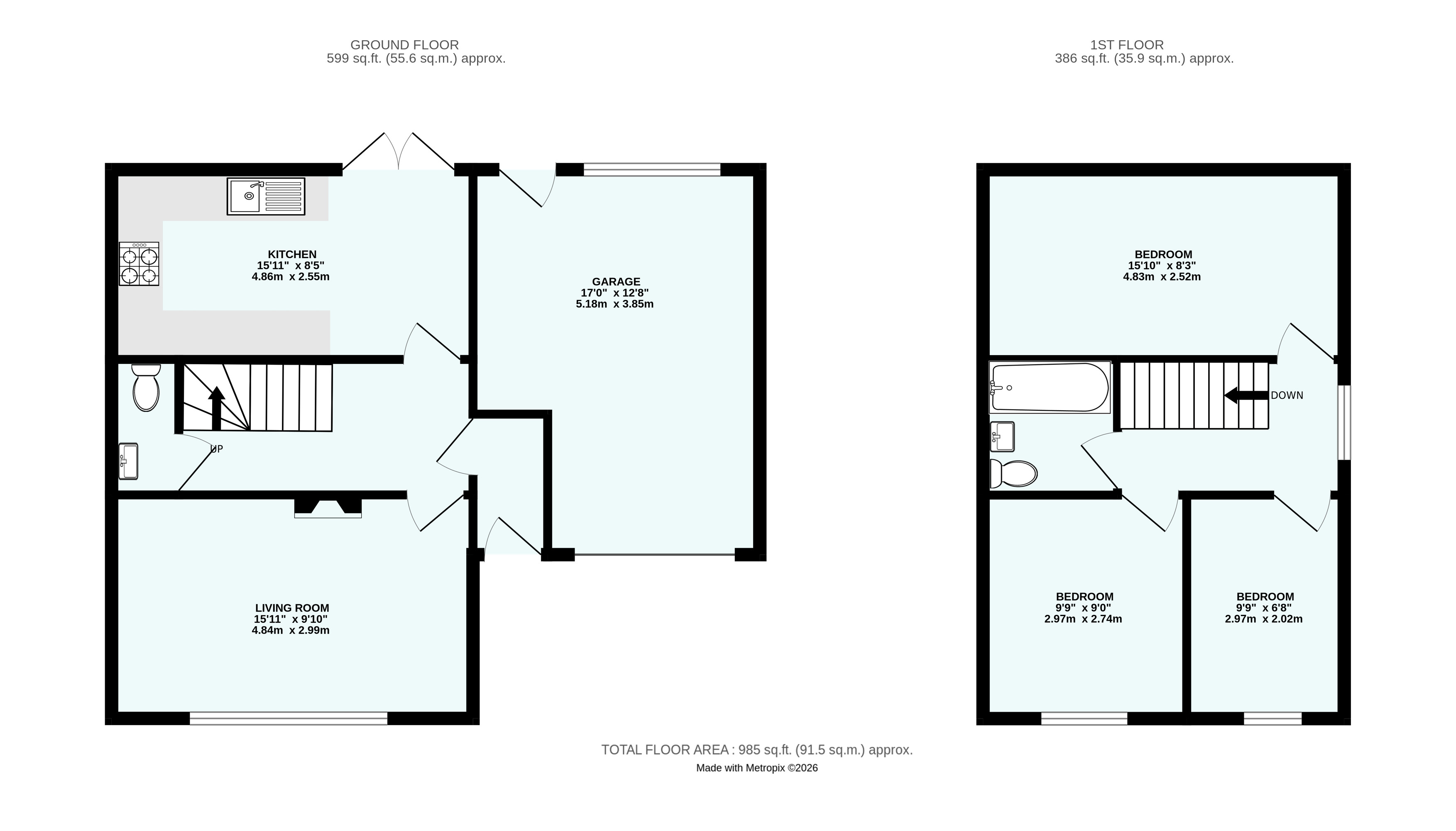 1, Barton Orchard, Sidmouth floorplan