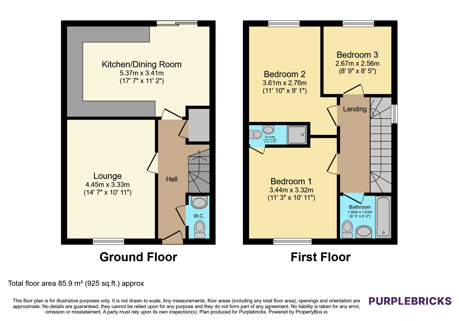 26, Hotspur Way, Leeds floorplan
