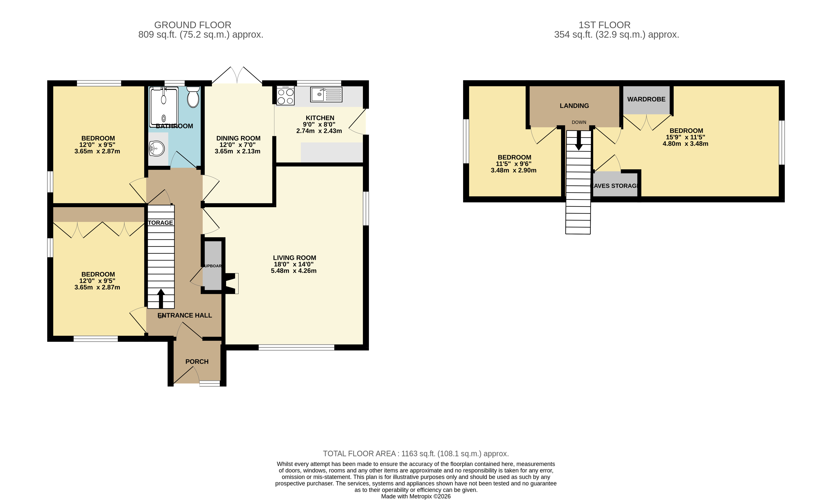 10, Copsewood Road, Southampton floorplan