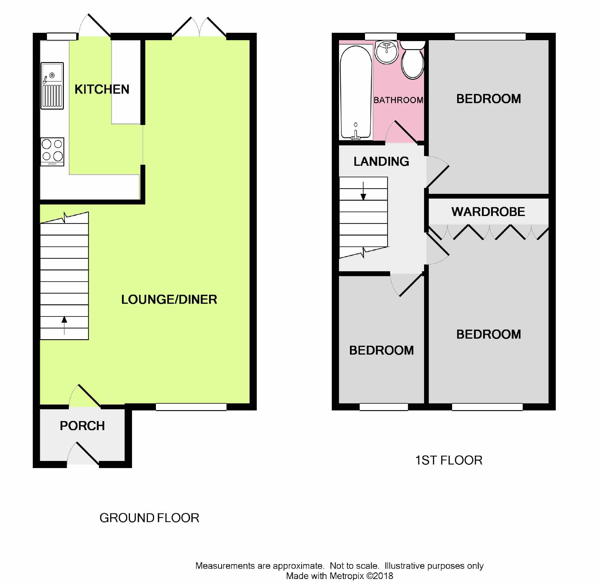 3 Bedrooms End terrace house for sale in Avalon Way, Worthing, West Sussex BN13