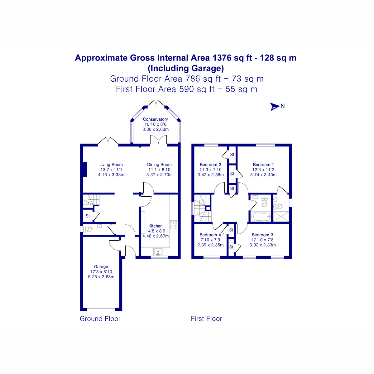 4, May Tree Close, Bicester floorplan