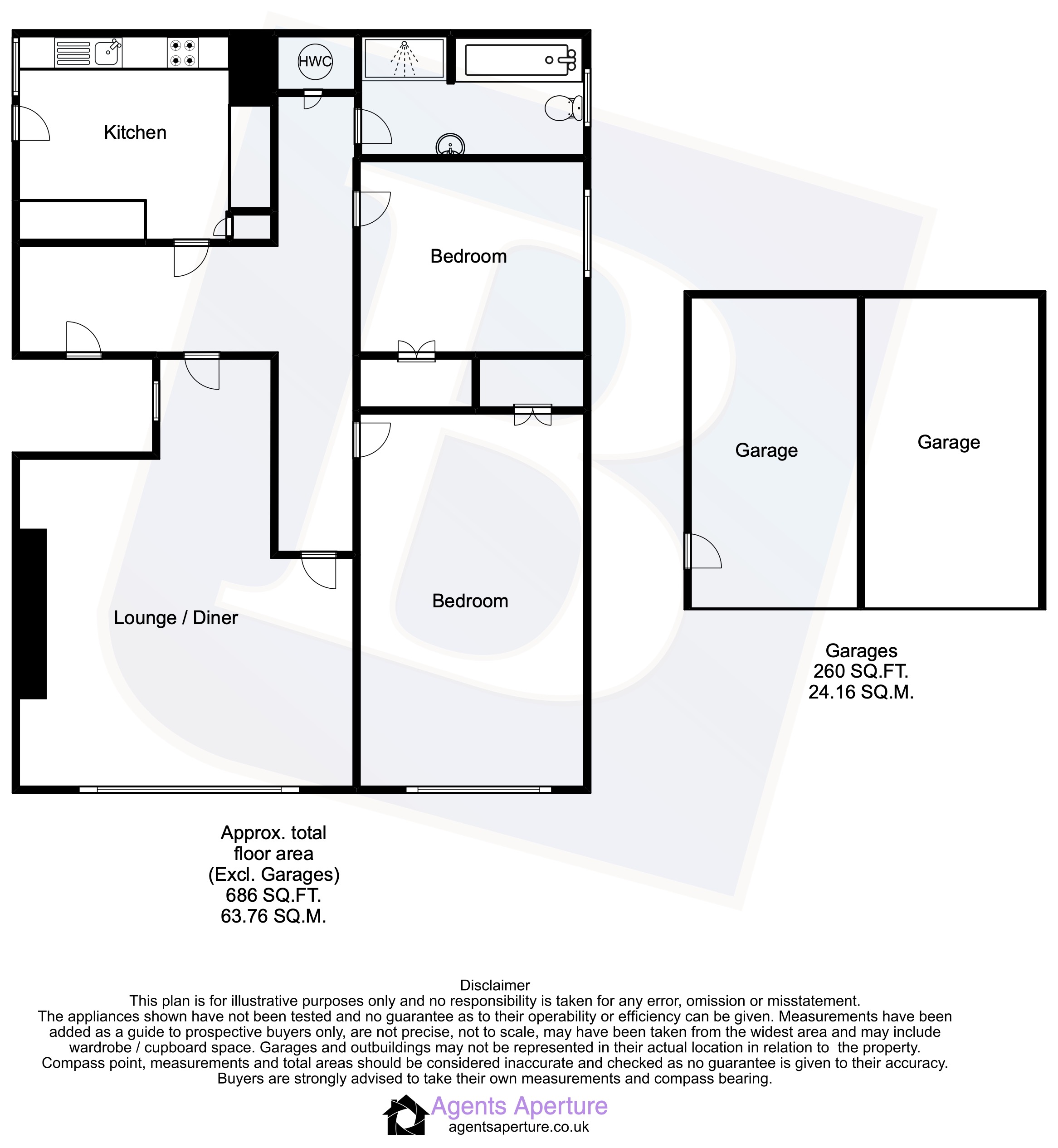 3, South Primrose Hill, Essex floorplan