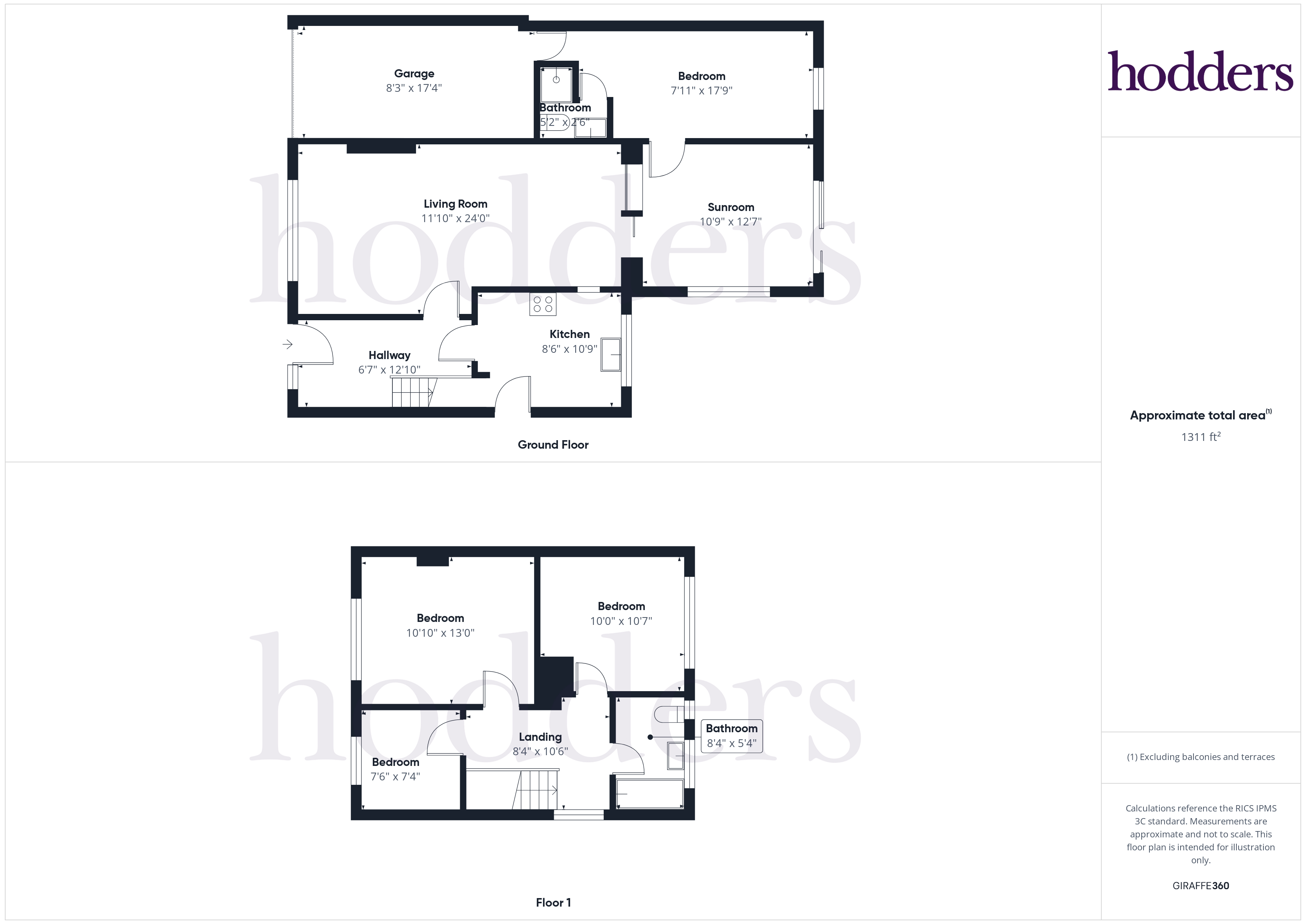 56, Little Green Lane, Chertsey floorplan