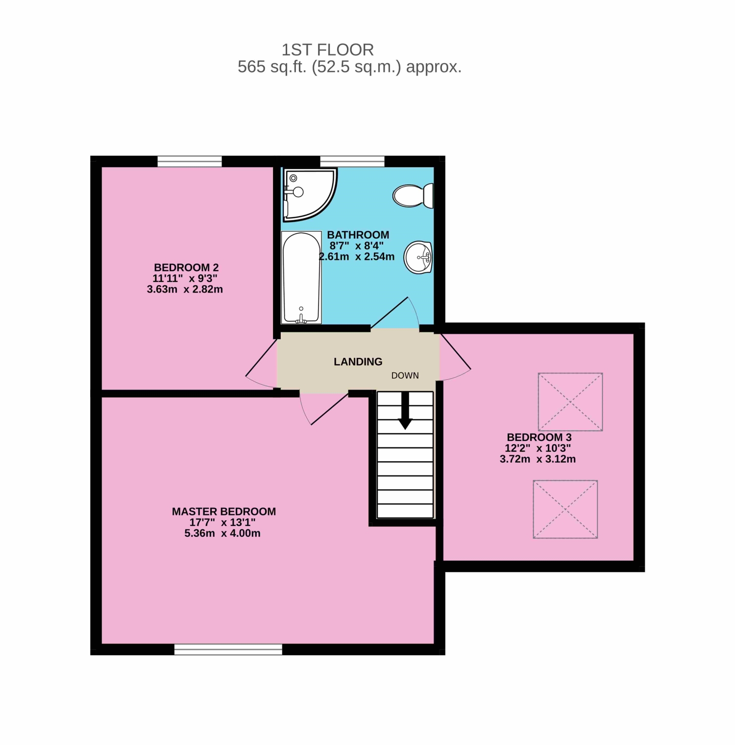 Burnt House Road Turves, Peterborough floorplan