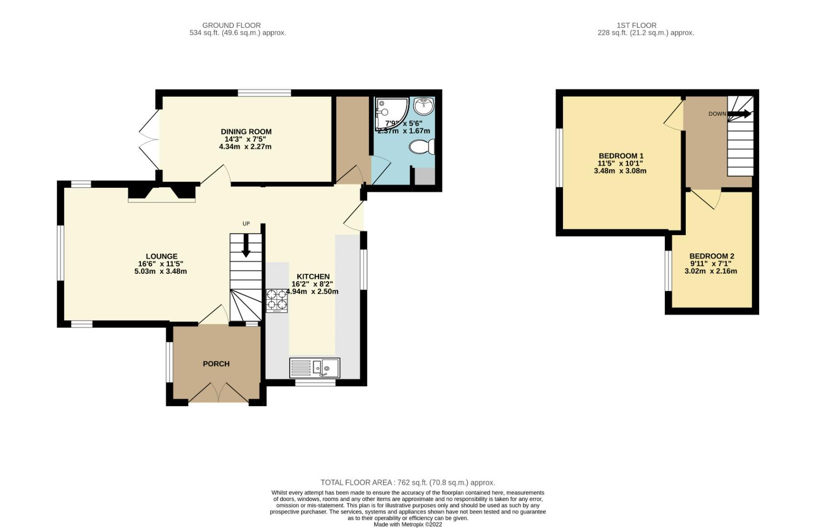 Mentmore Road, Leighton Buzzard LU7, 2 bedroom detached house for sale