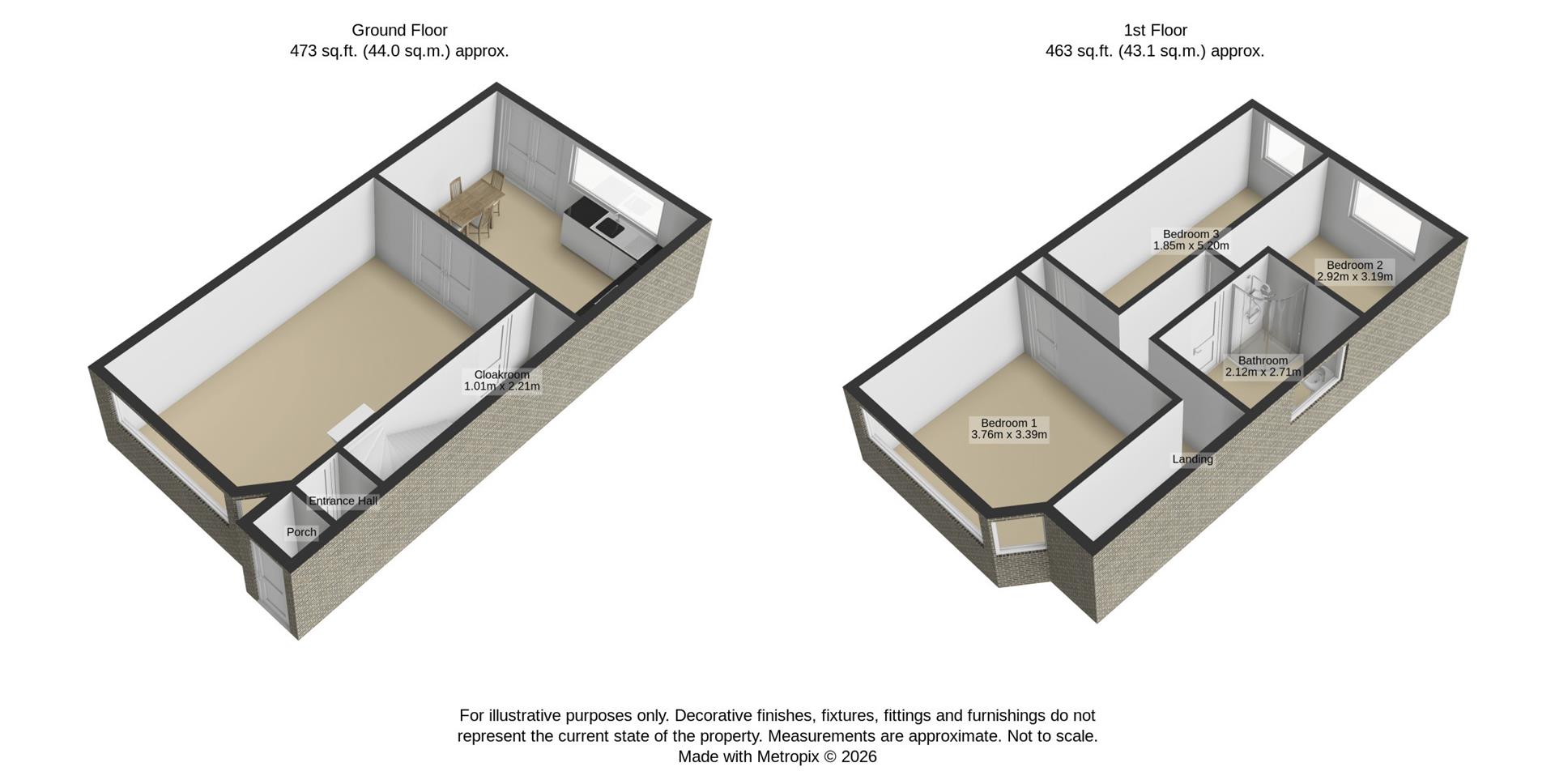 64, Bradenham Avenue, Welling floorplan