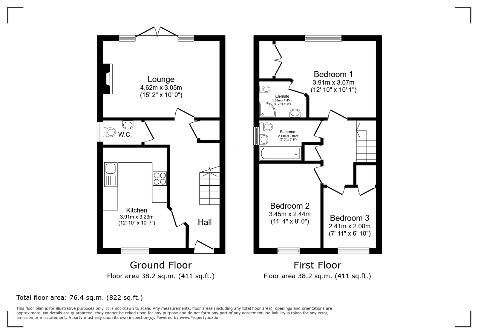 59, Highfield Avenue, Mansfield floorplan