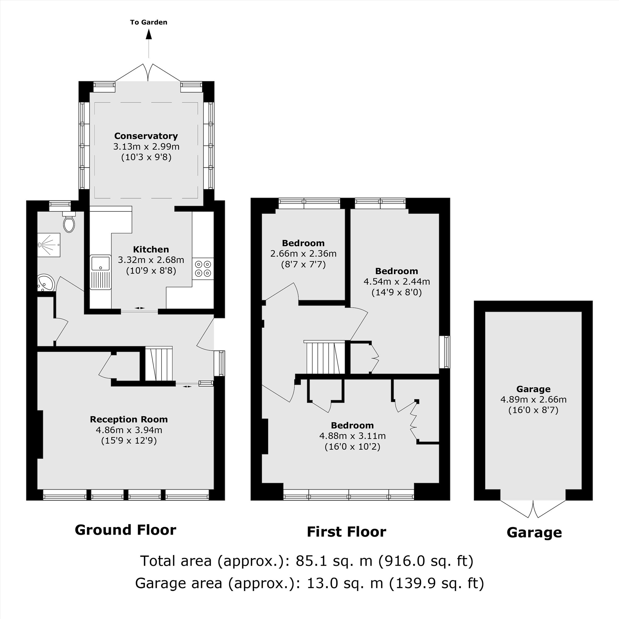59, Scotts Avenue, Sunbury-On-Thames floorplan