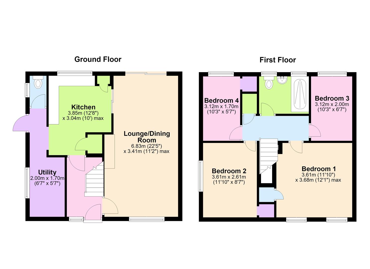 46, Grandison Rise, Hereford floorplan