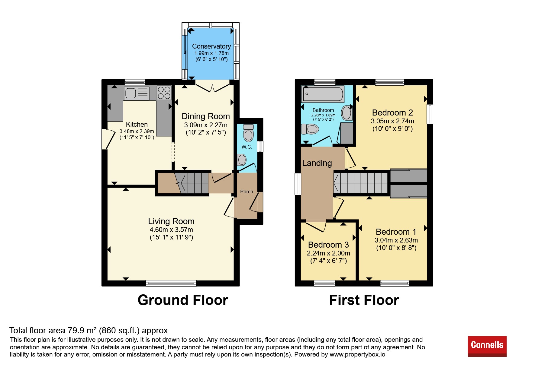 61, Broad Meadow, IPSWICH floorplan