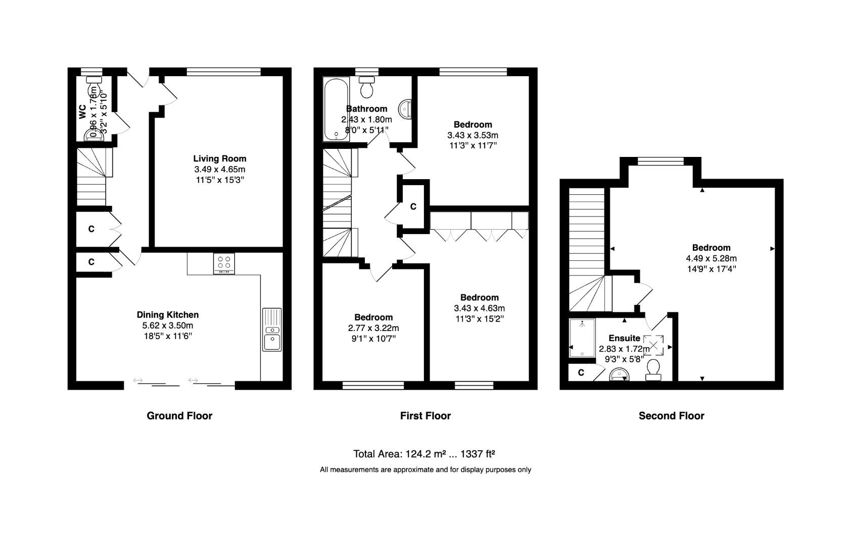 19, Bletchley Way, Leeds floorplan