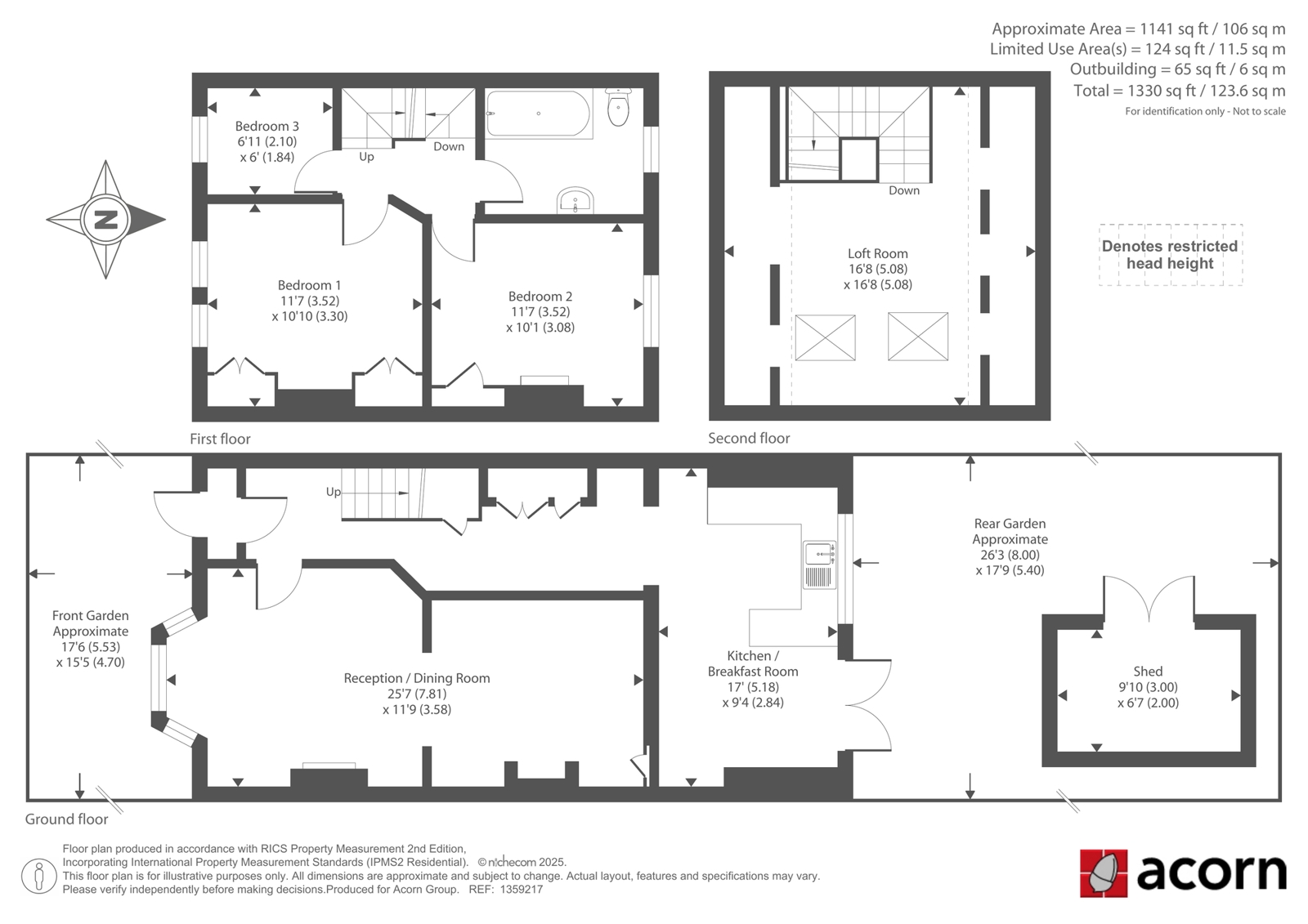 45, Braidwood Road, London floorplan