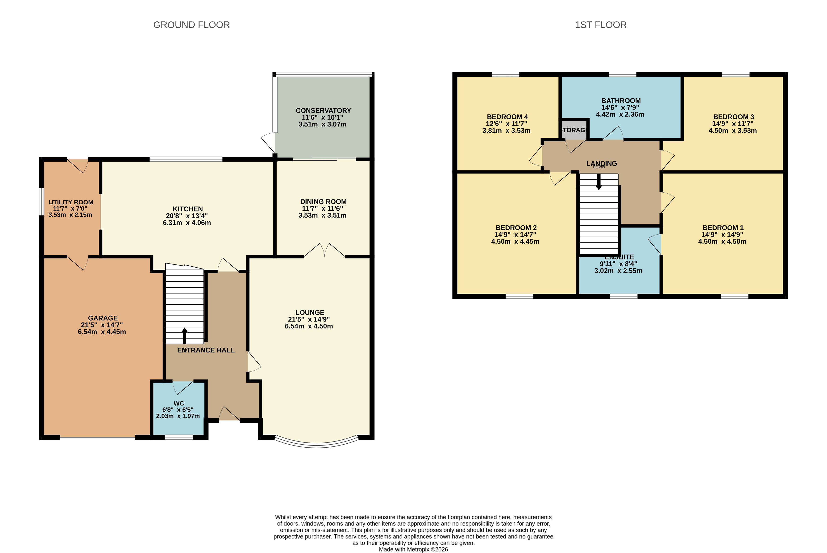 5, Lohengrin Court, Burton-on-Trent floorplan