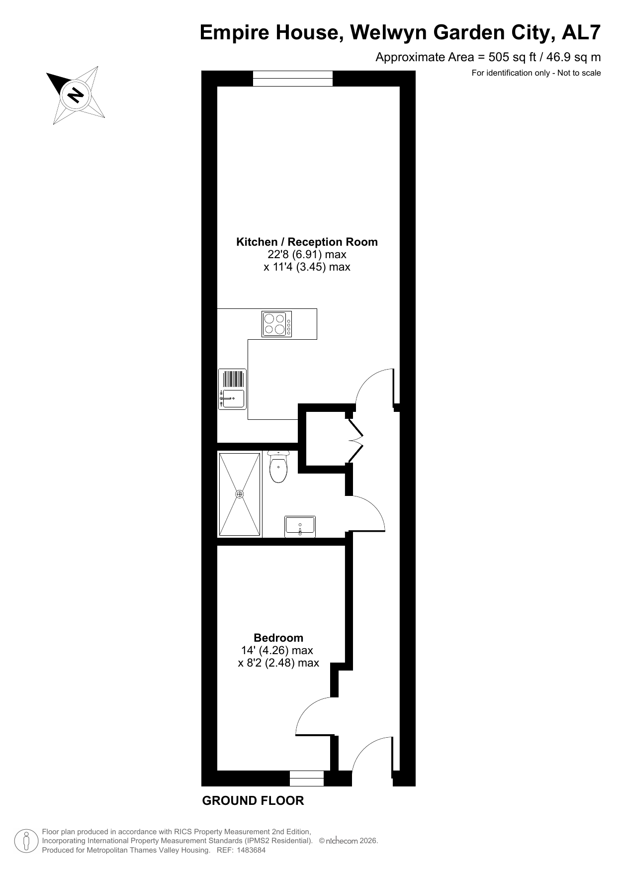Empire House Bessemer Road, Welwyn Garden City floorplan