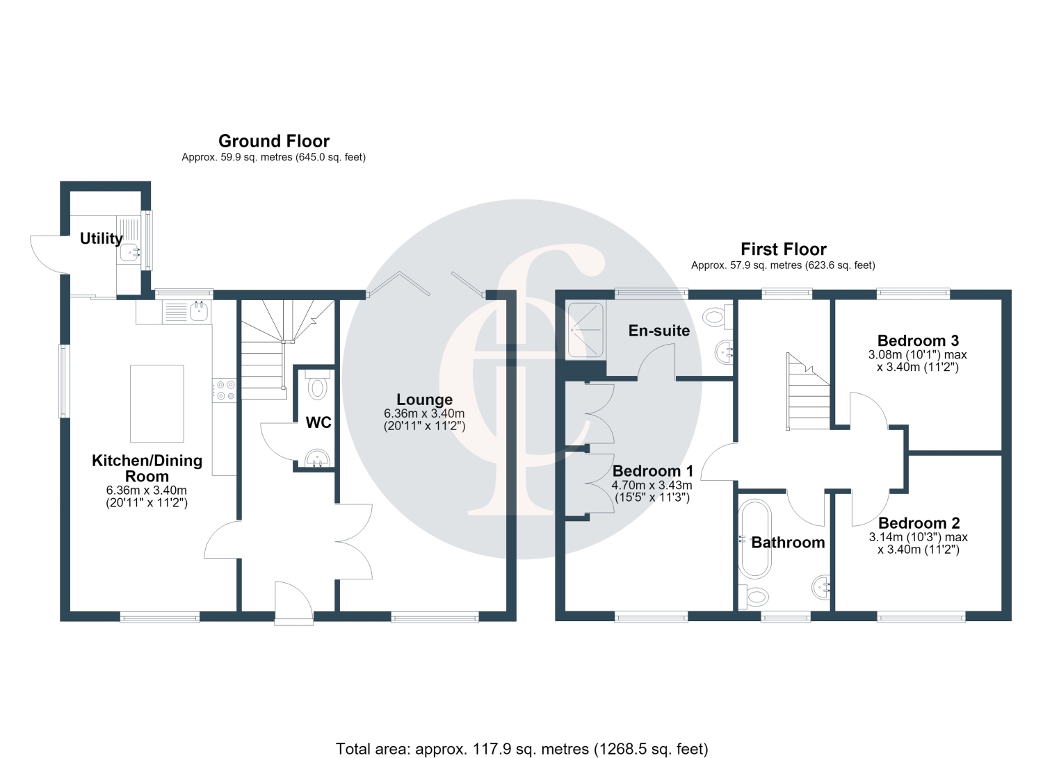 Samuel House, Avon Crescent, Stratford-upon-Avon floorplan