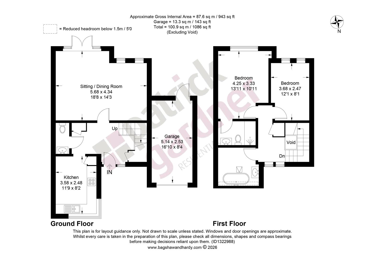 47, Beechwood Park, Leatherhead floorplan