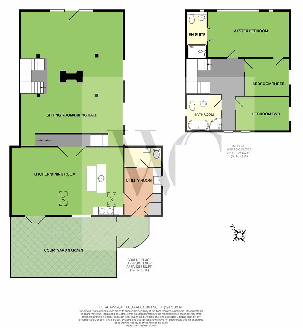 3 Bedrooms Detached house to rent in The Star Barn, Upper Dunsforth, York YO26