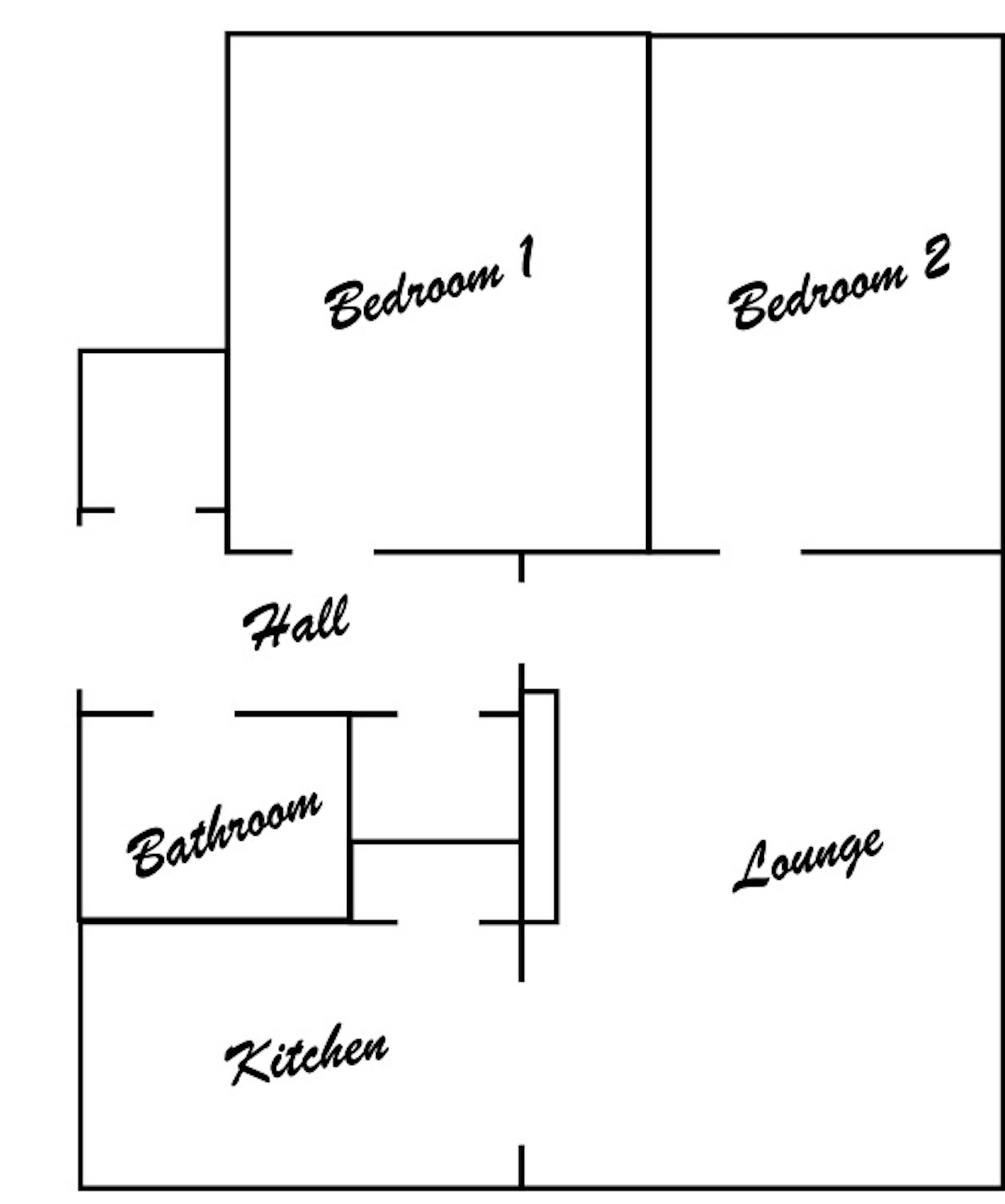 46 Nelson Road, Gourock floorplan
