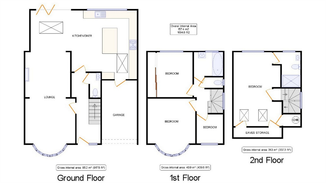 4 Bedrooms Semi-detached house for sale in Hillside Gardens, Barnet EN5