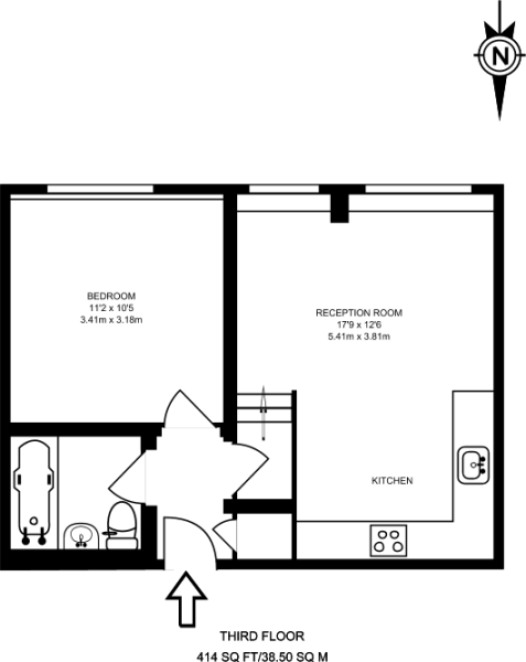 1 Bedrooms Flat to rent in Calderwood Street, London SE18