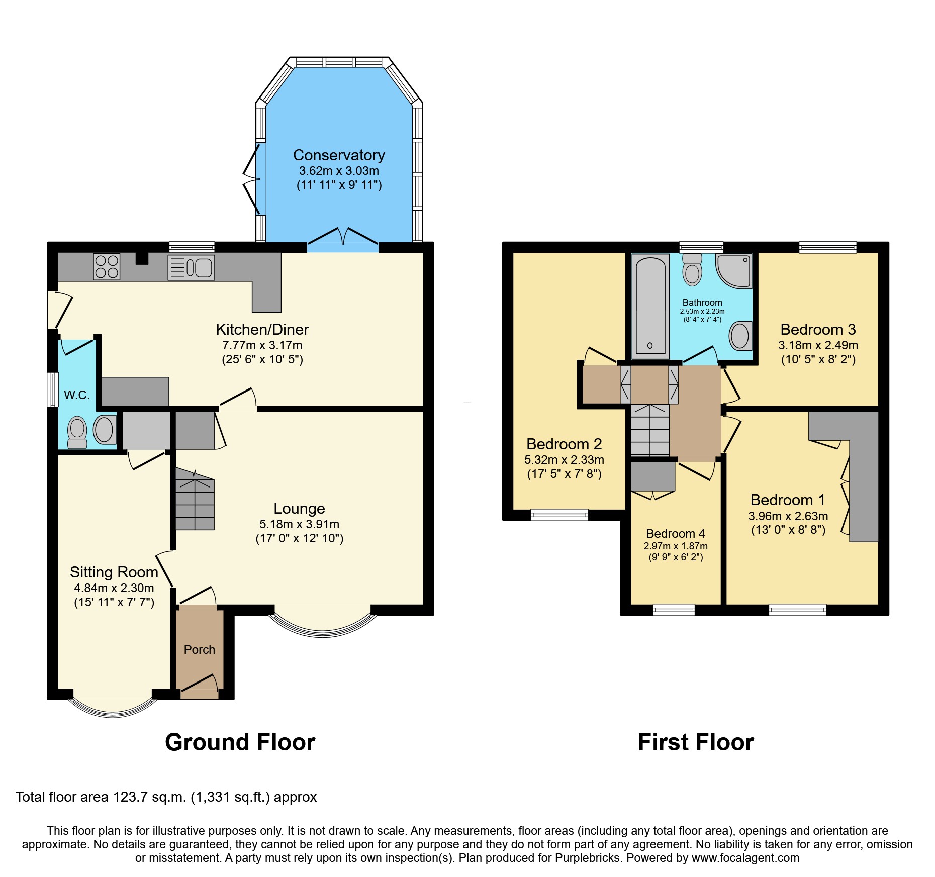 26, Whitehouse Avenue, Leeds floorplan