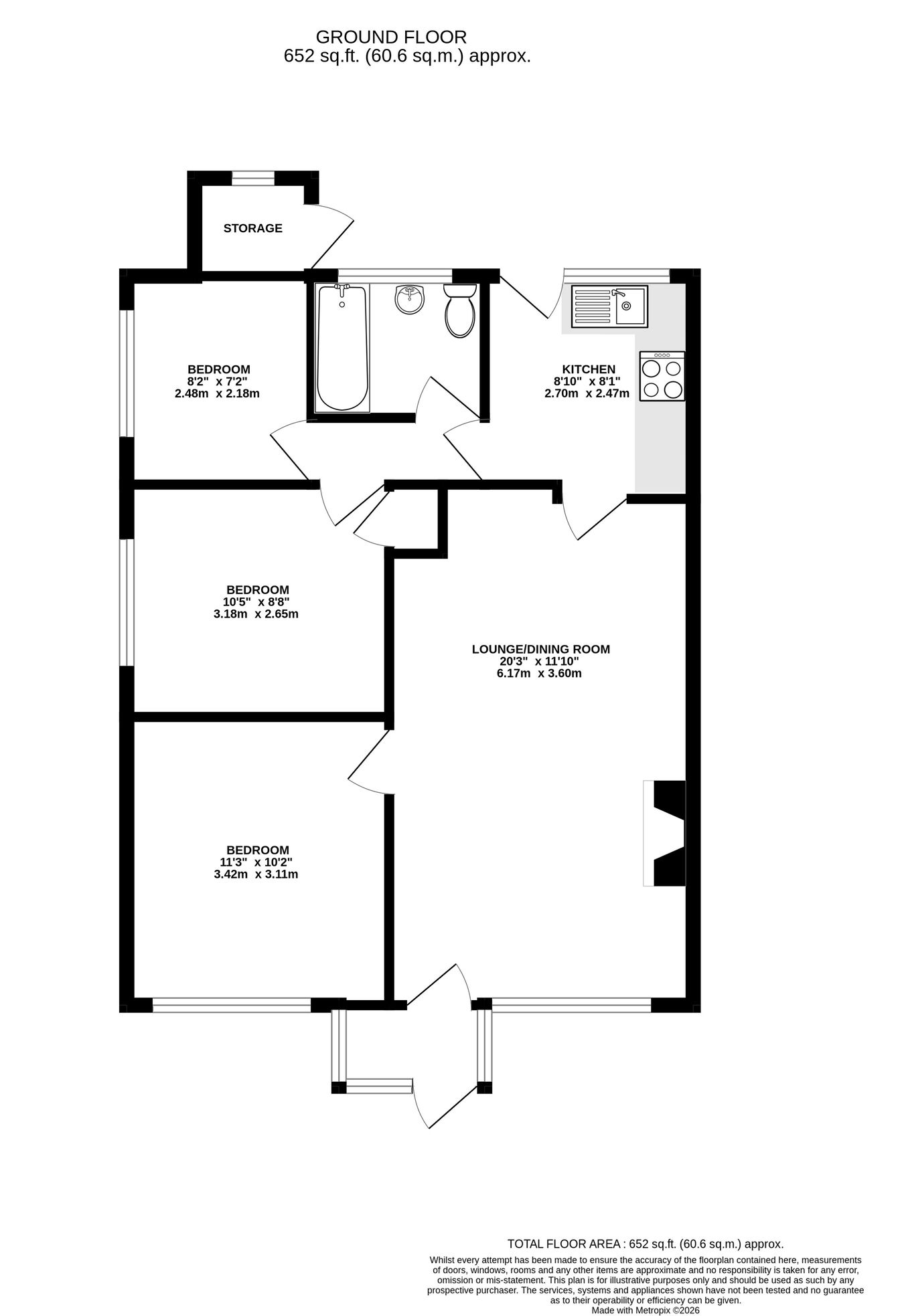 42, Wings Road, Surrey floorplan