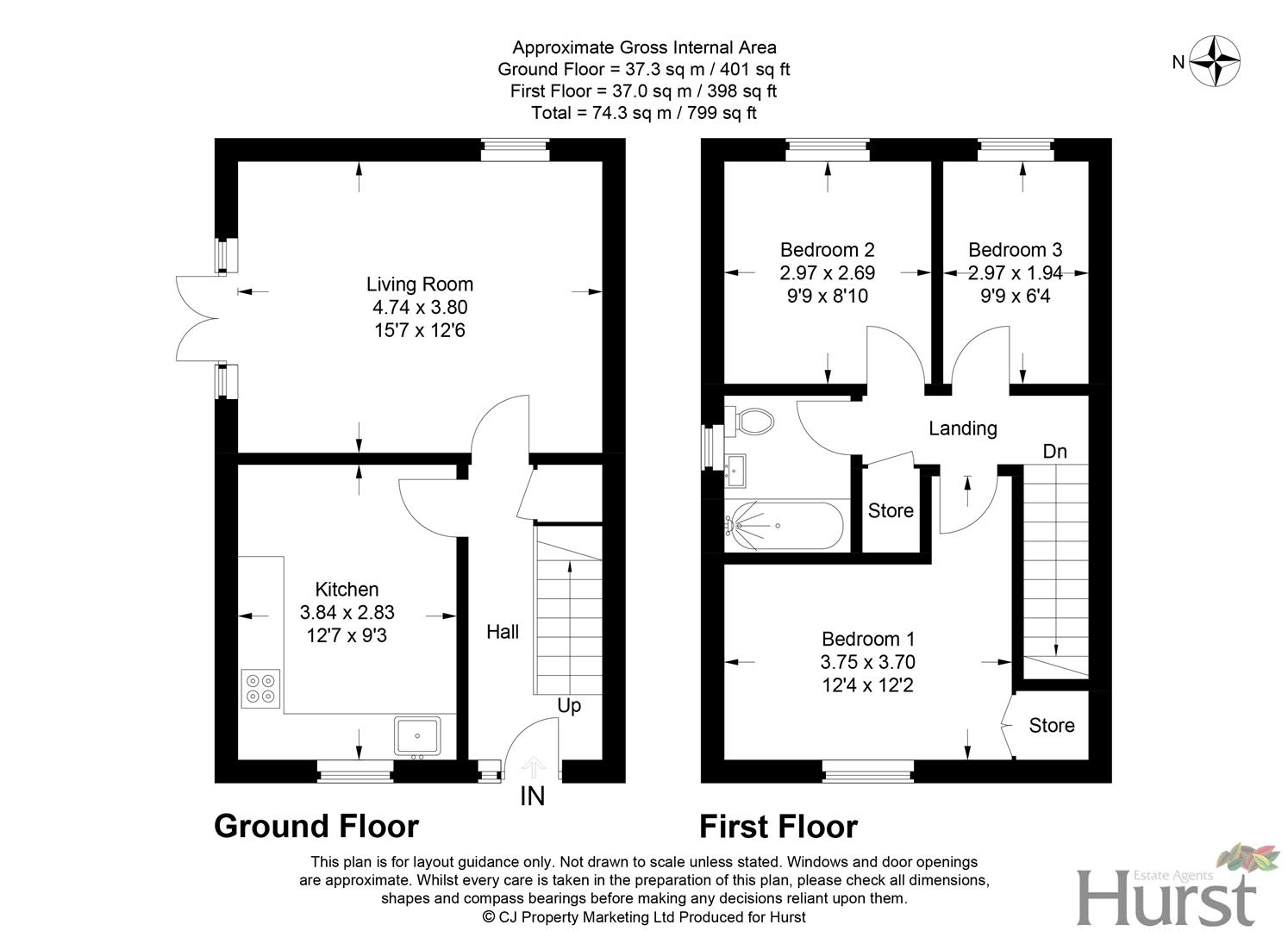 Wychwood Gardens, High HP12, 3 bedroom end terrace house for