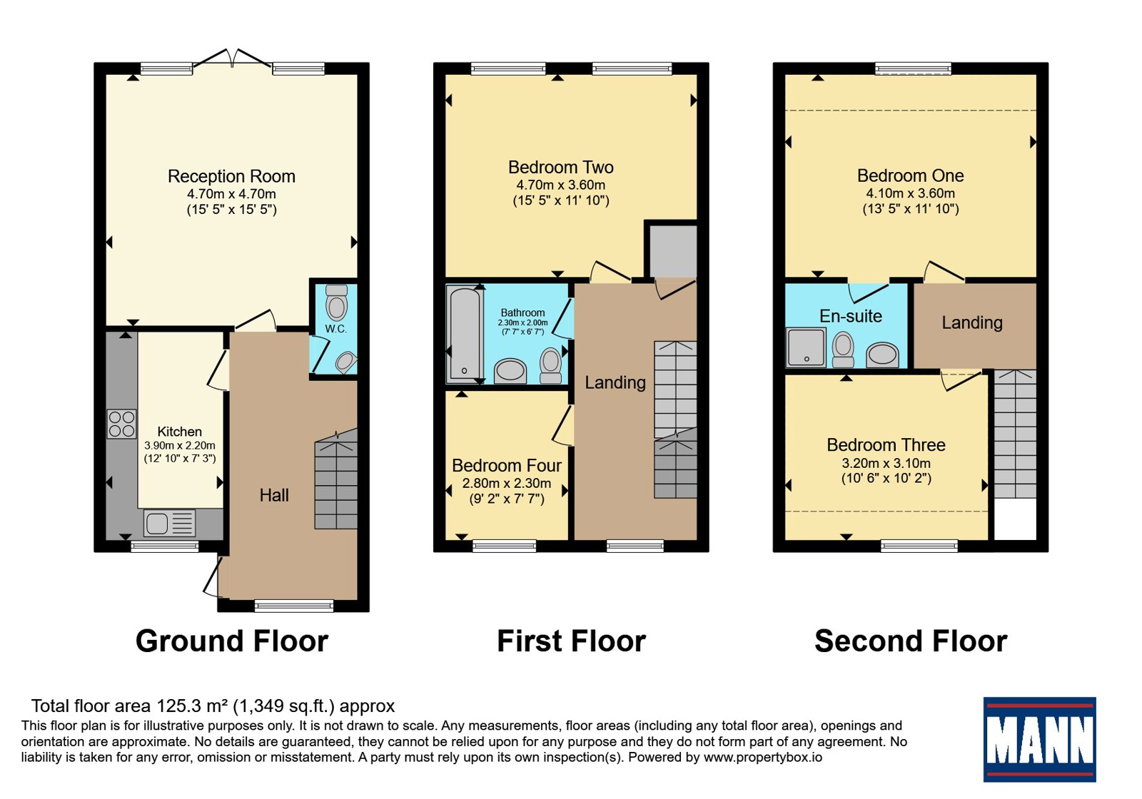 7, Burleigh Walk, London floorplan