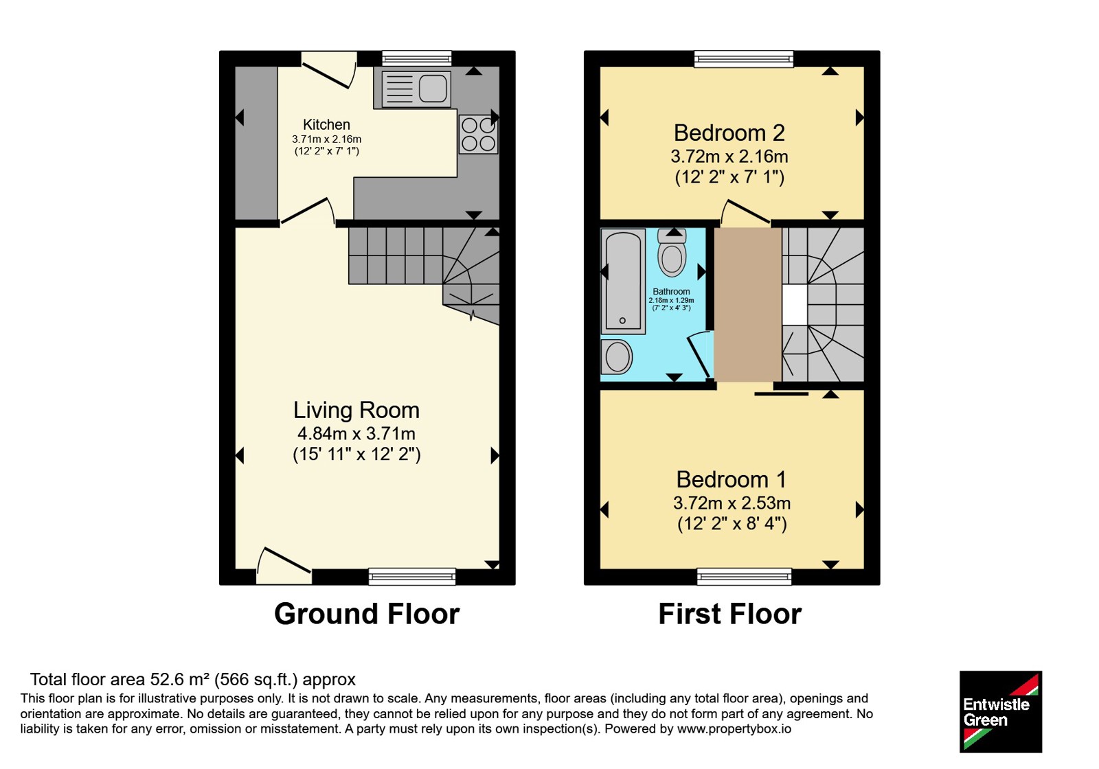 4, Glastonbury Close, Merseyside floorplan