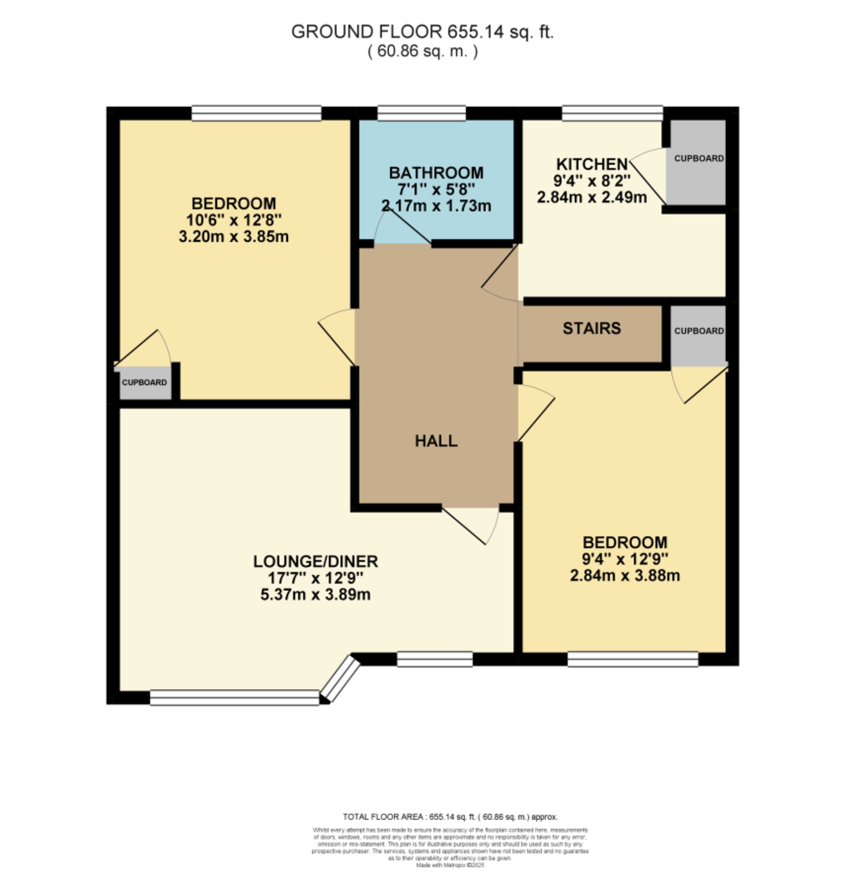 14, Cross Street, Nottingham floorplan