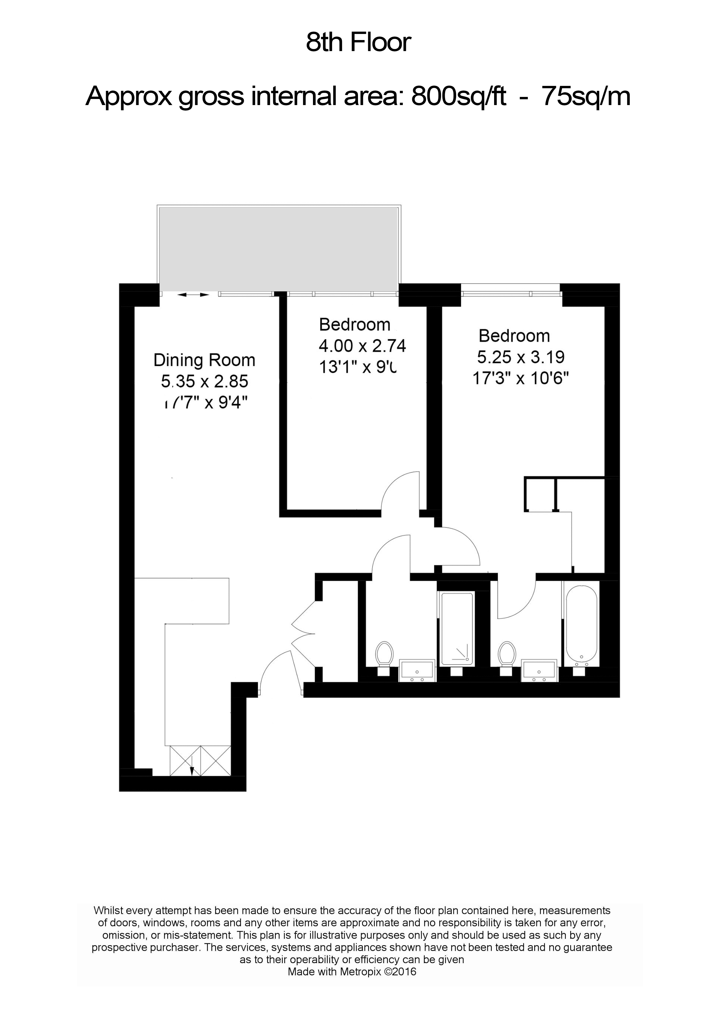 2 Bedrooms Flat to rent in Duke Of Wellington Avenue, London SE18