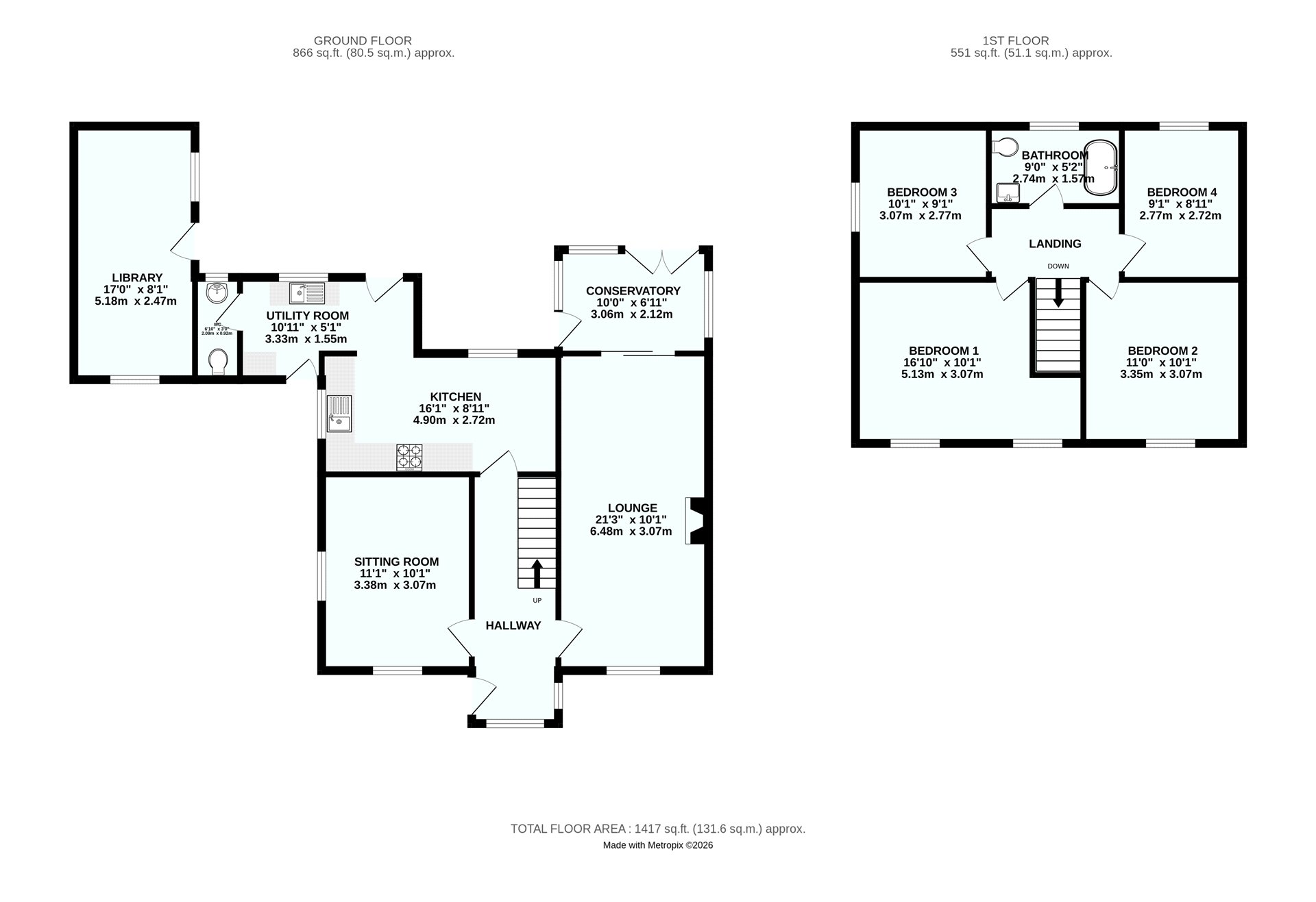 6, Alexandra Road, Redruth floorplan