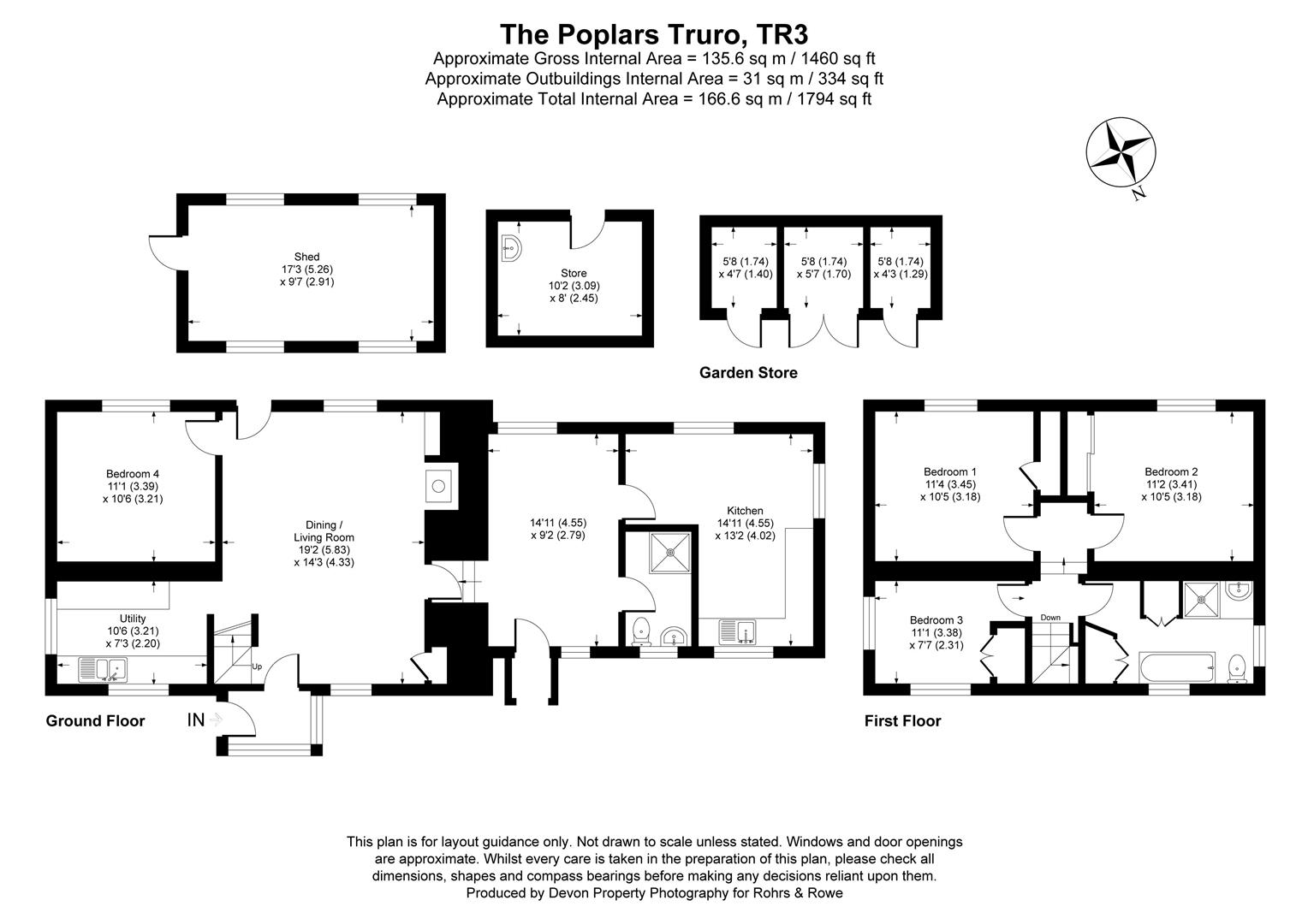 The Poplars, Devoran, Truro floorplan
