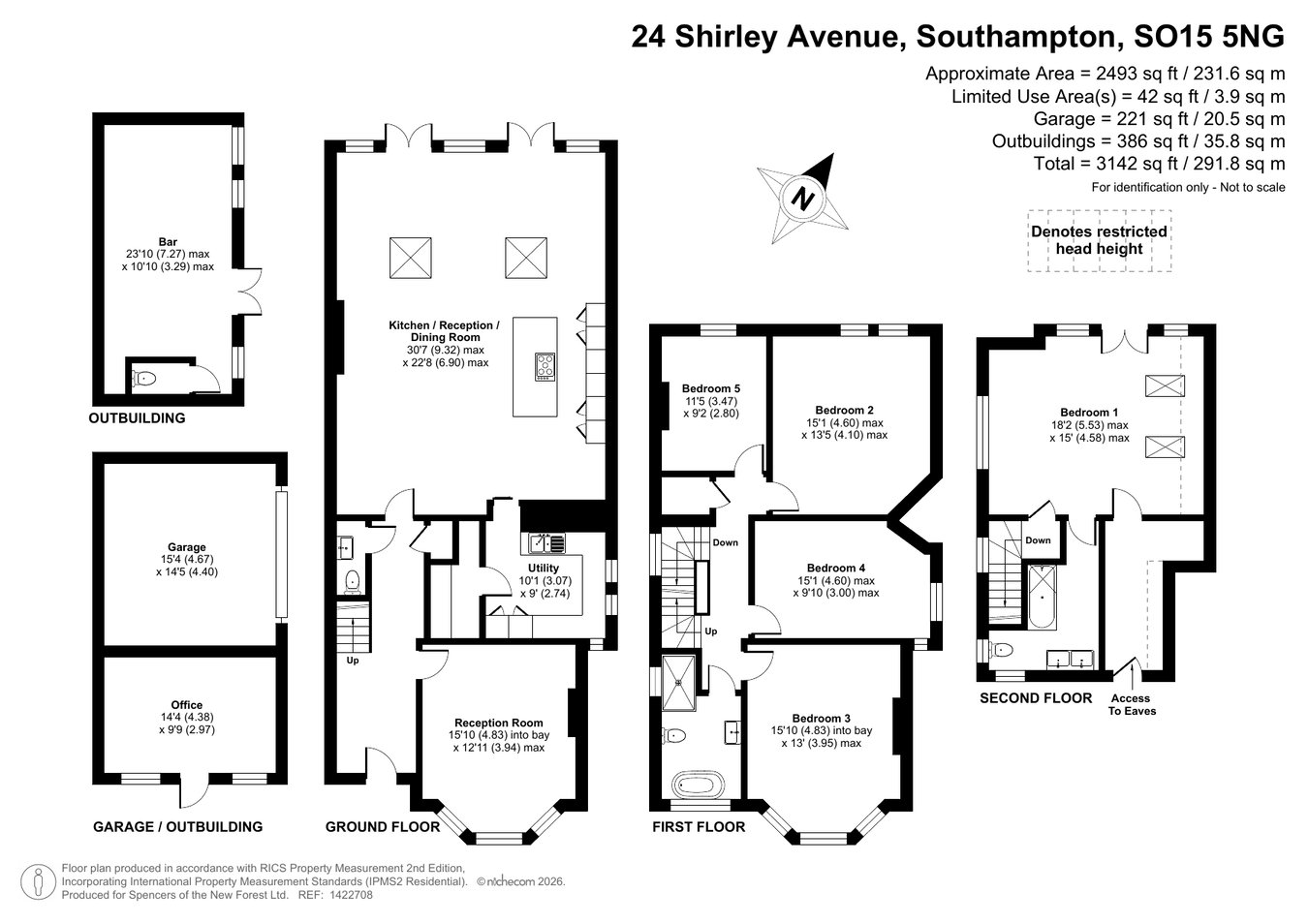 24, Shirley Avenue, Southampton floorplan
