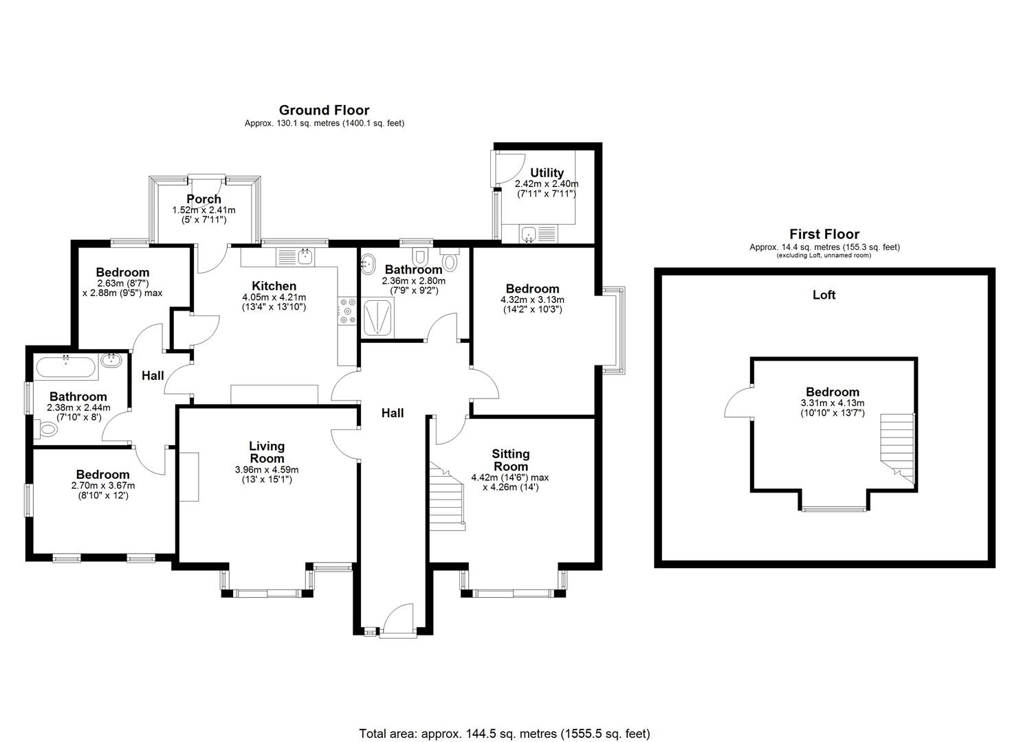 Swallowvale, Leeds Road, Thorpe Willoughby floorplan