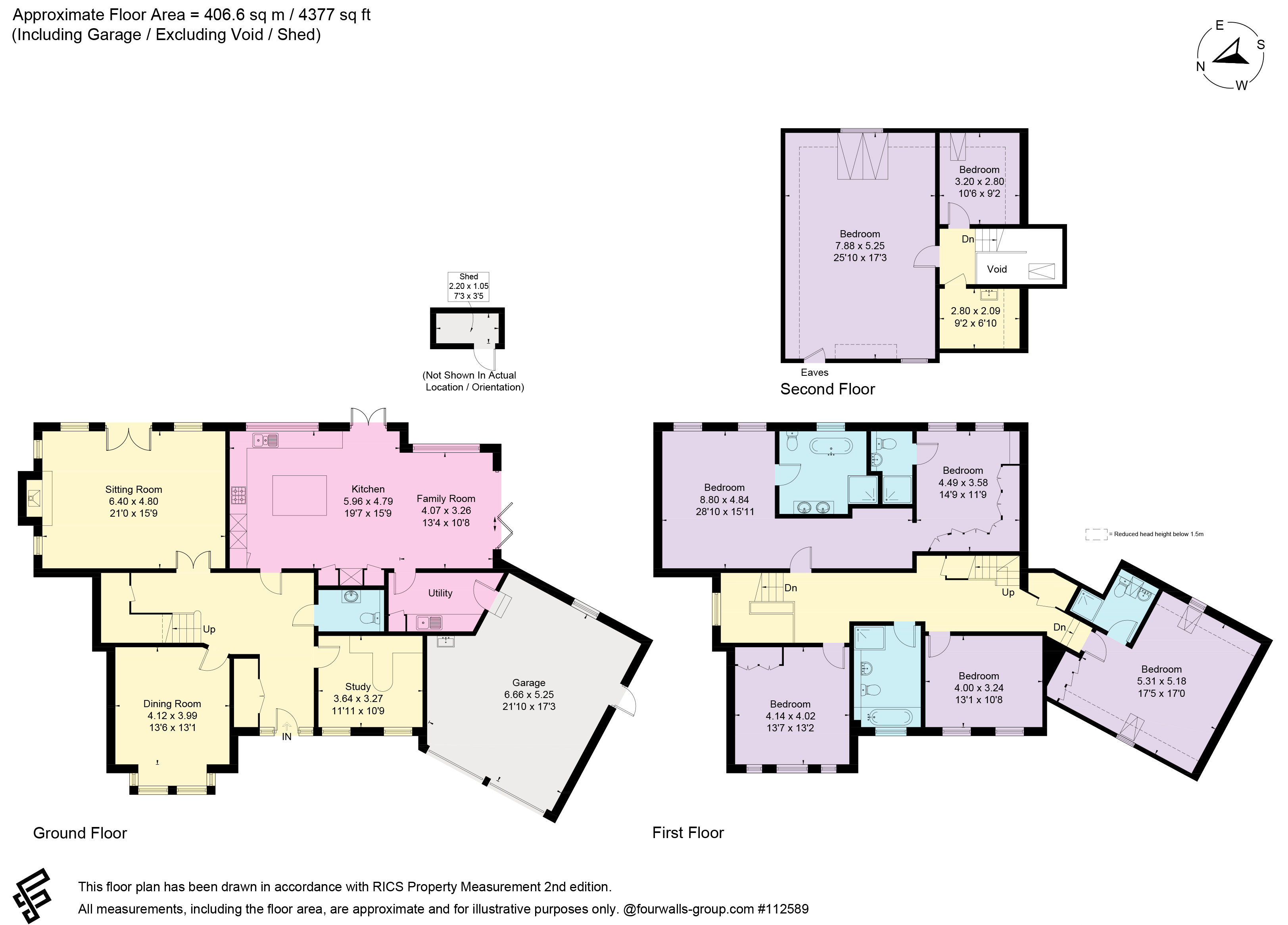 Heath Close, Virginia Water floorplan