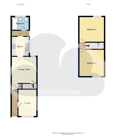 94, Wright Street, Coventry floorplan