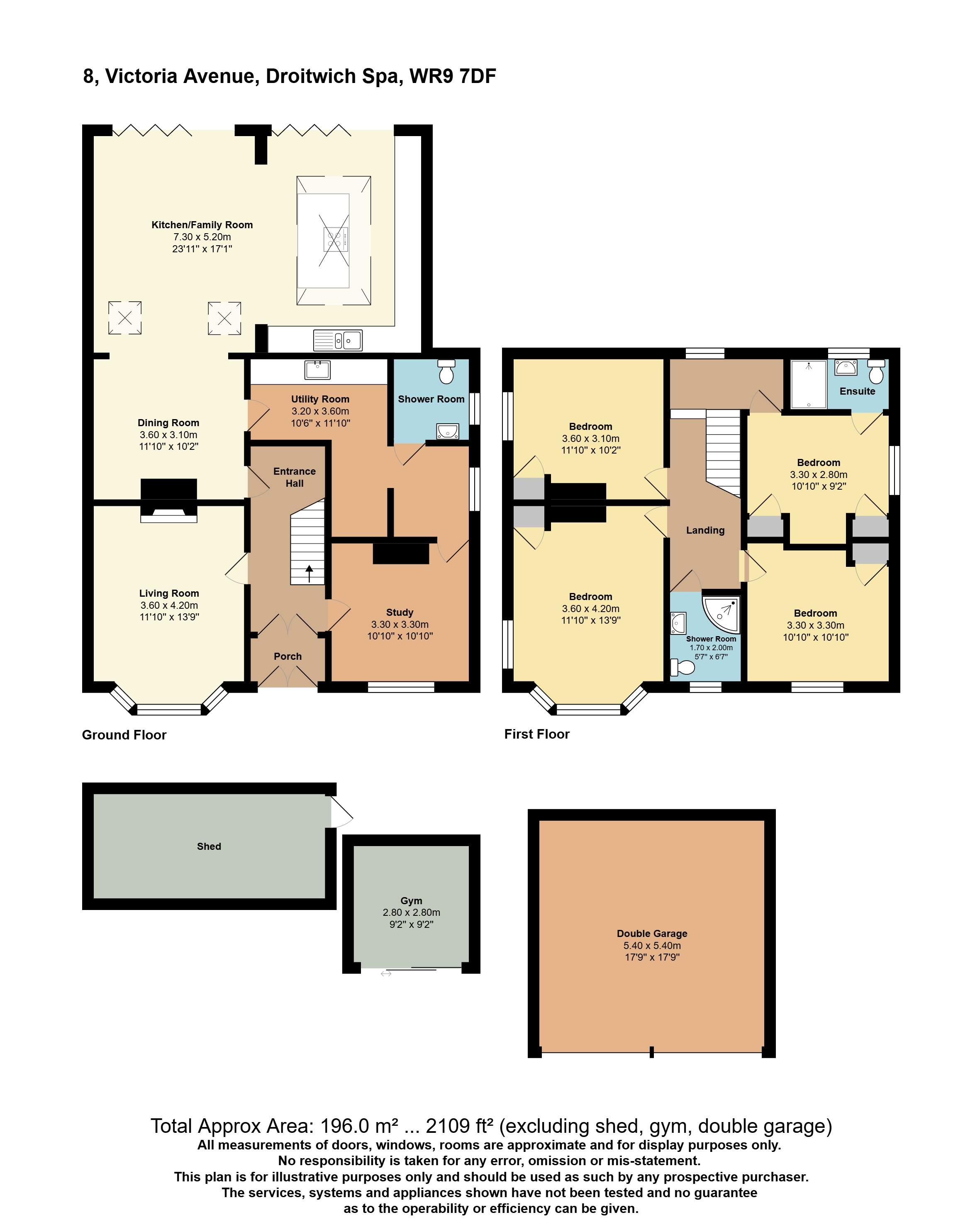 8, Victoria Avenue, Worcestershire floorplan