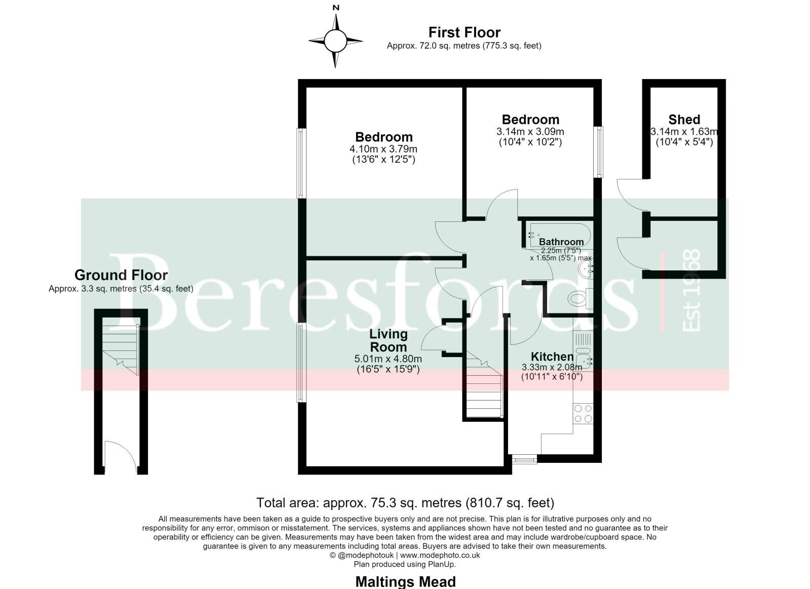 4A, Maltings Mead, Felsted floorplan