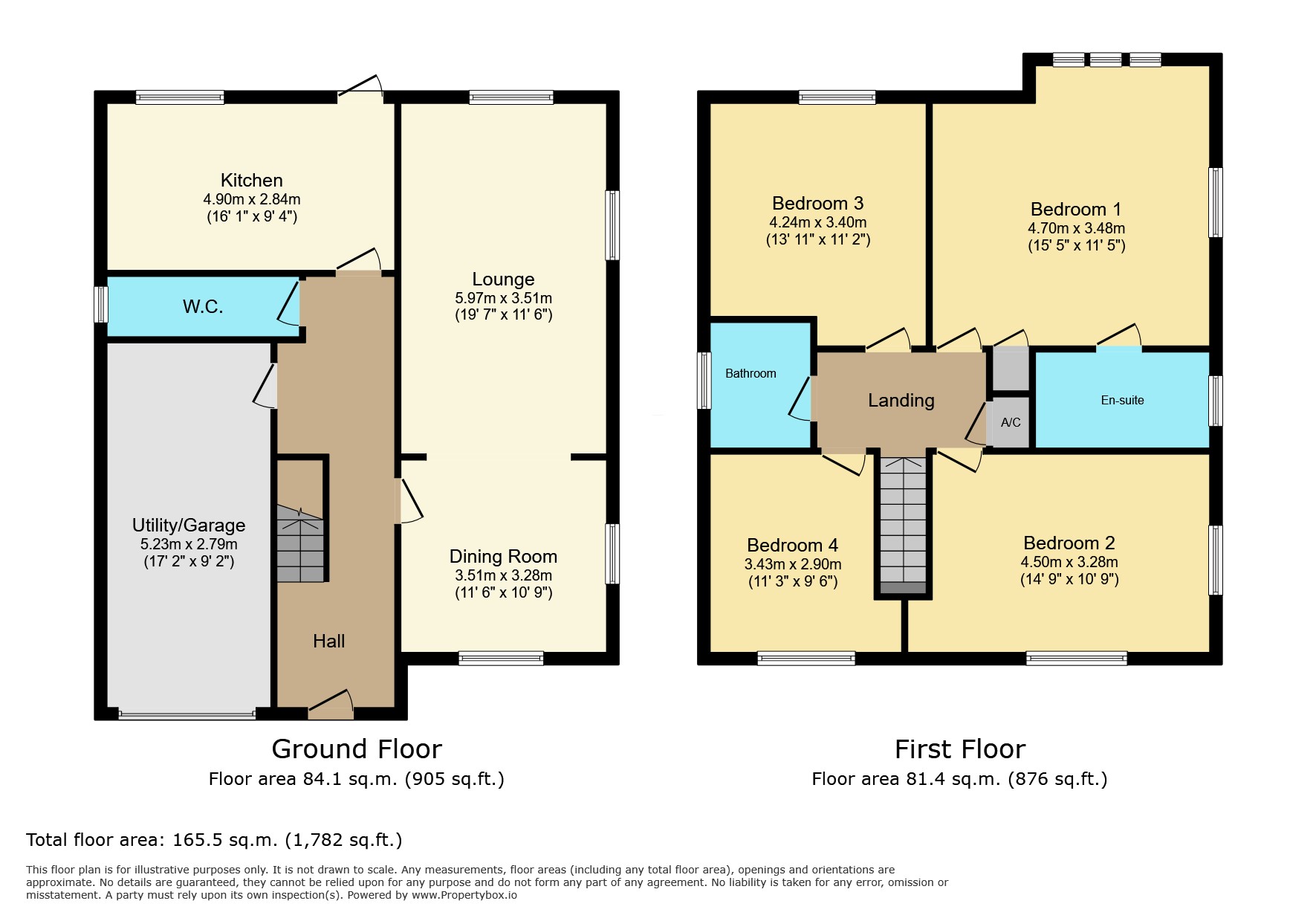 1 Wagtail Close, Leicester floorplan