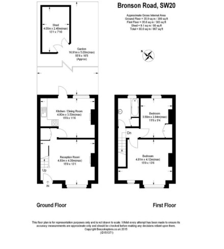 60, London floorplan
