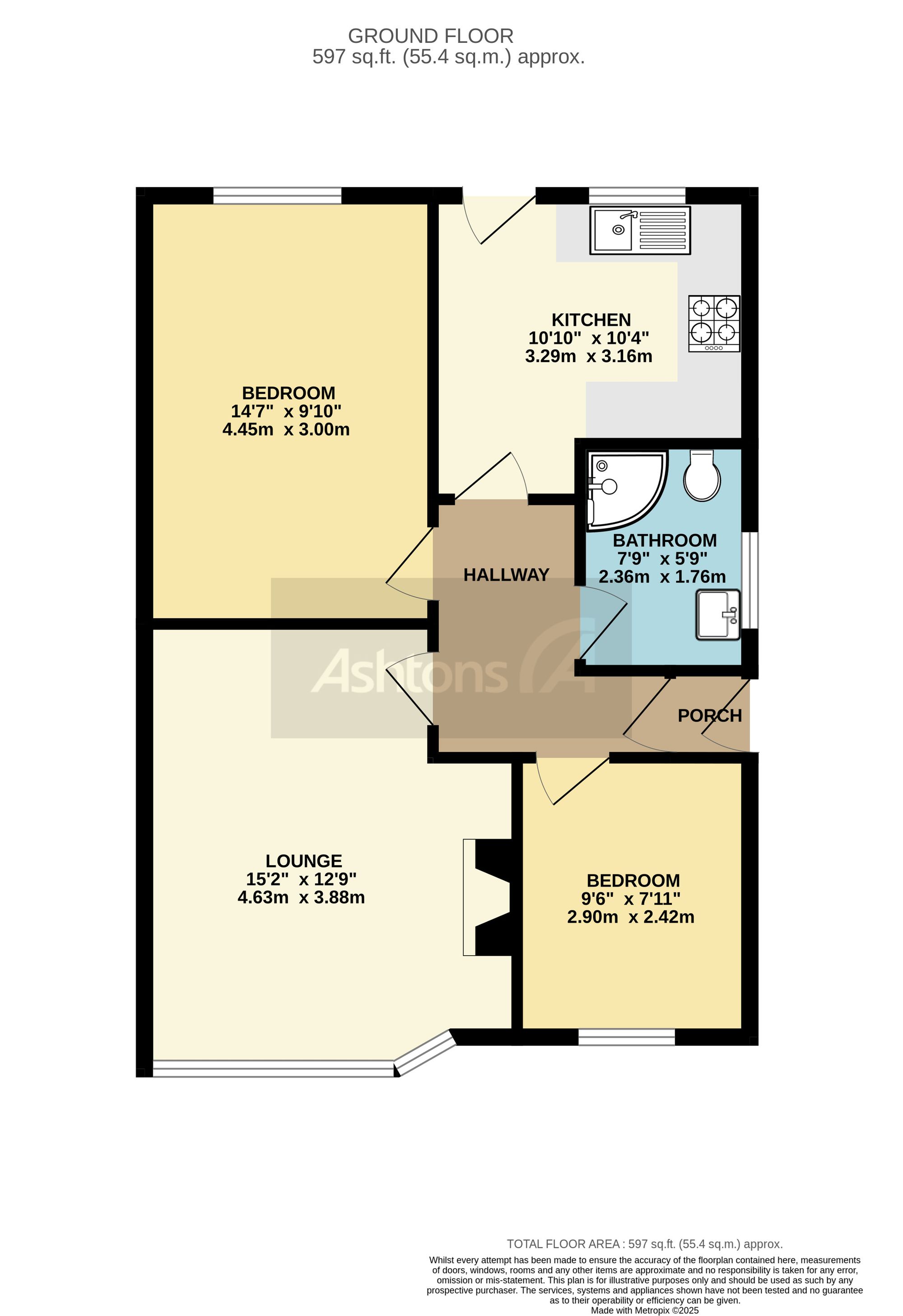 8 Thorn Road, Warrington floorplan