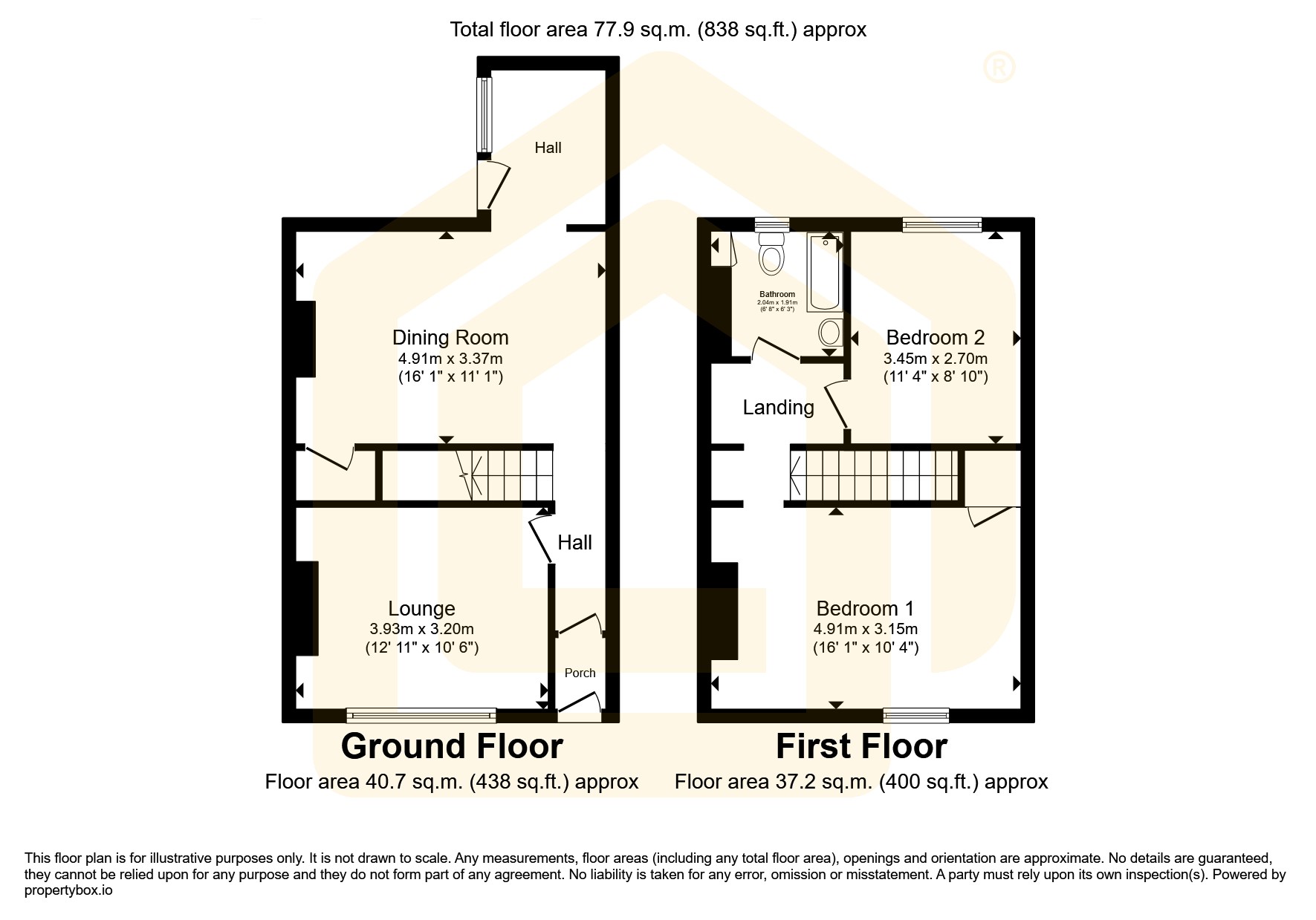 54 Rokeby Street, 54 Rokeby Street, Newcastle upon Tyne floorplan