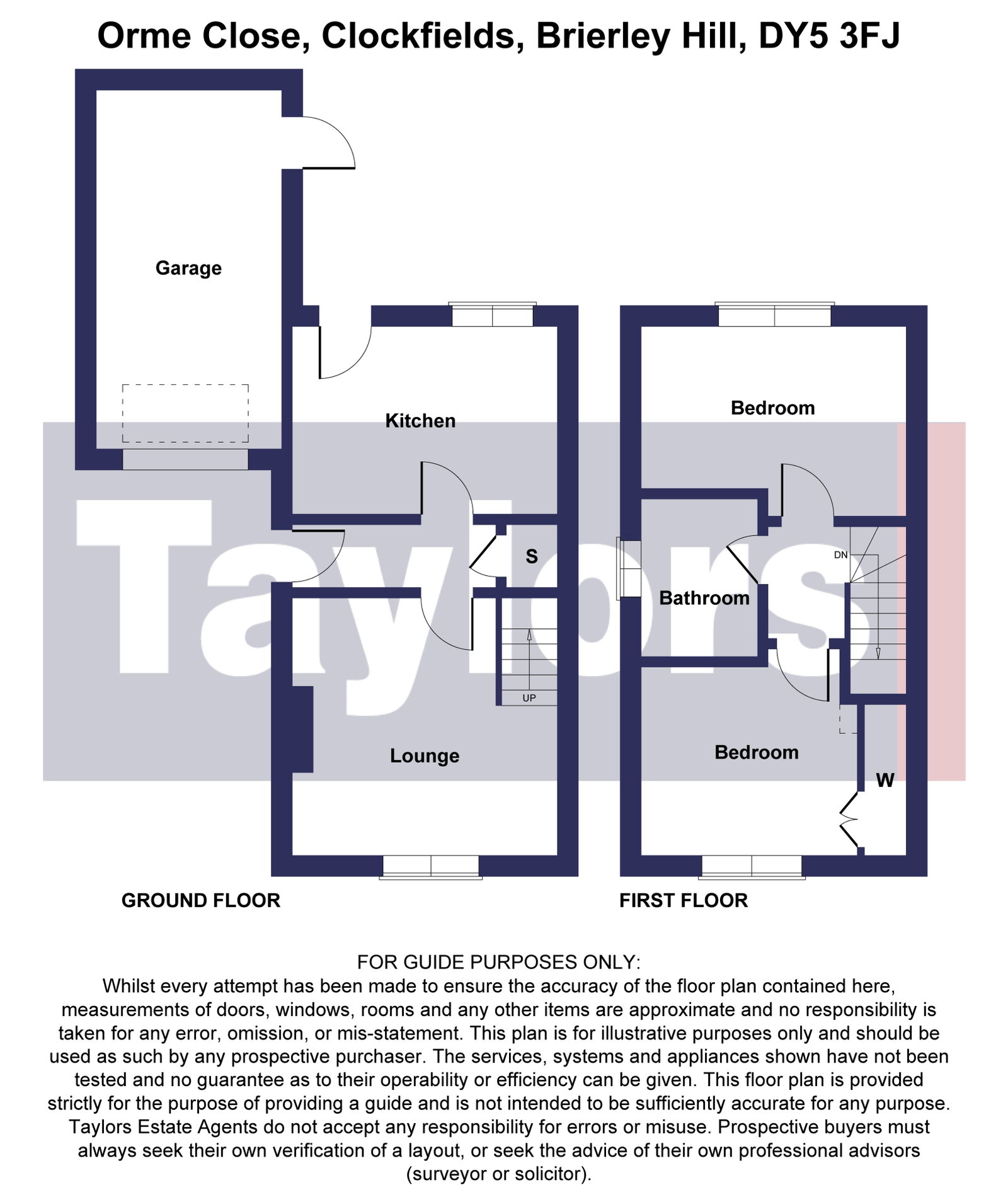2, Orme Close, Brierley Hill floorplan