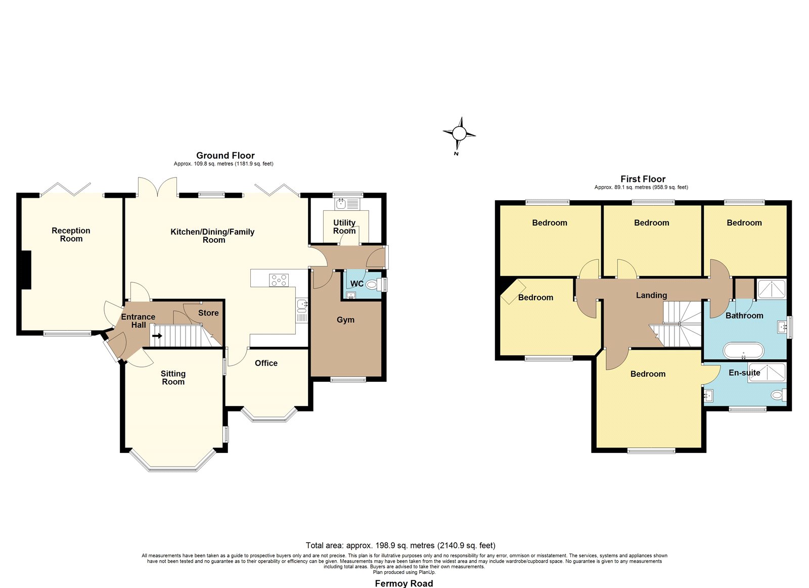 10, Fermoy Road, Essex floorplan