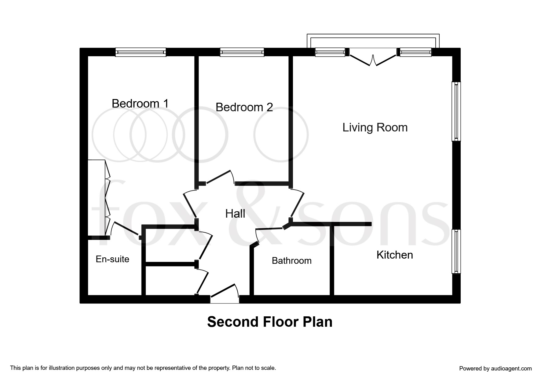 2 Bedrooms Flat for sale in Updown Hill, Haywards Heath RH16