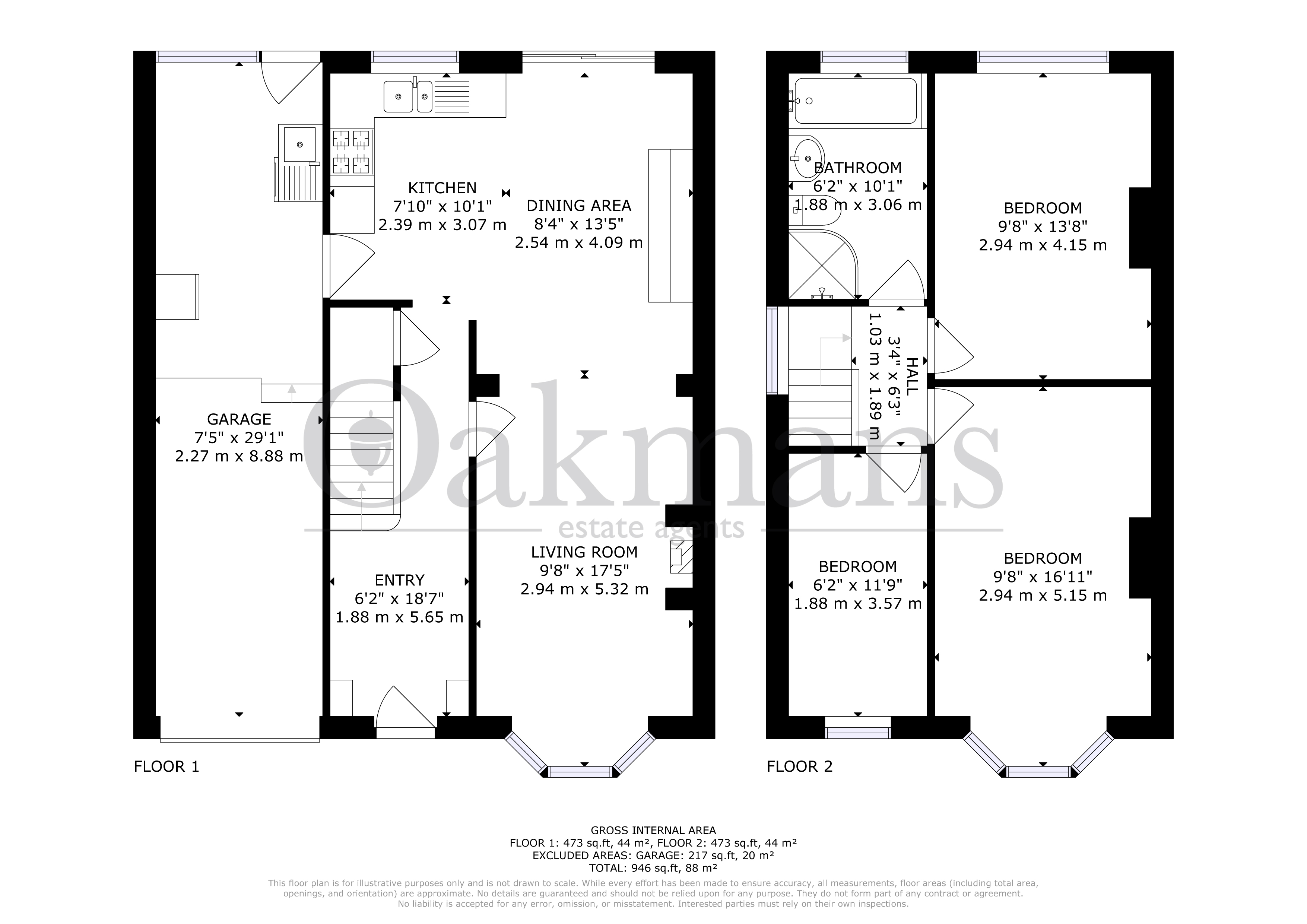 27, MULLION CROFT, BIRMINGHAM floorplan