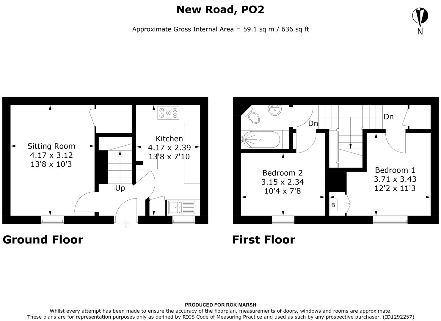 239C, New Road, Portsmouth floorplan